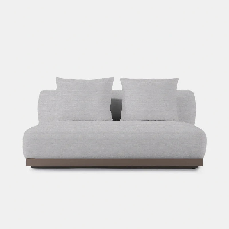 AMALFI 2 SEAT ARMLESS SOFA