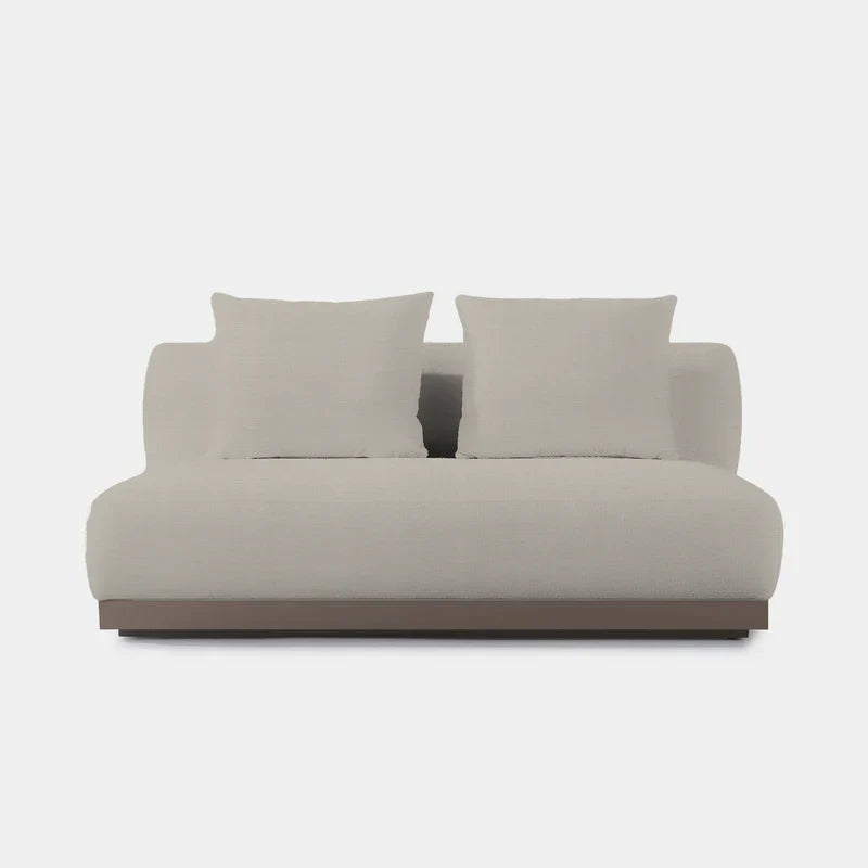 AMALFI 2 SEAT ARMLESS SOFA