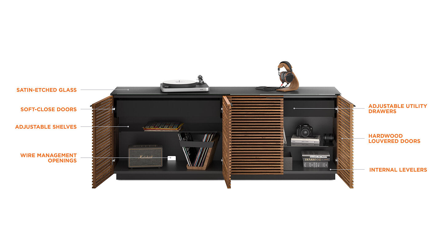 BDI Corridor 8109 4-Door Storage Credenza