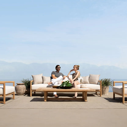 BREEZE XL TEAK COFFEE TABLE