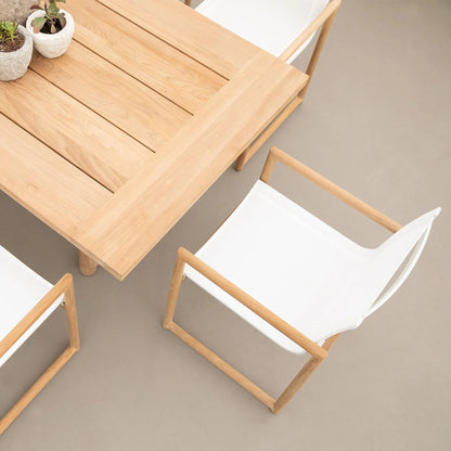 BREEZE XL TEAK DINING CHAIR