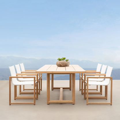 BREEZE XL TEAK DINING TABLE 102