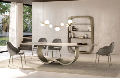 ALISEI CERAMIC TOP DINING TABLE