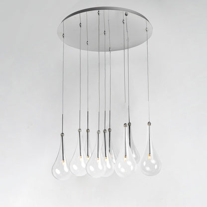 LARMES 9-LIGHT PENDANT ROUND