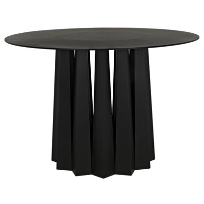 Column Round Dining Table