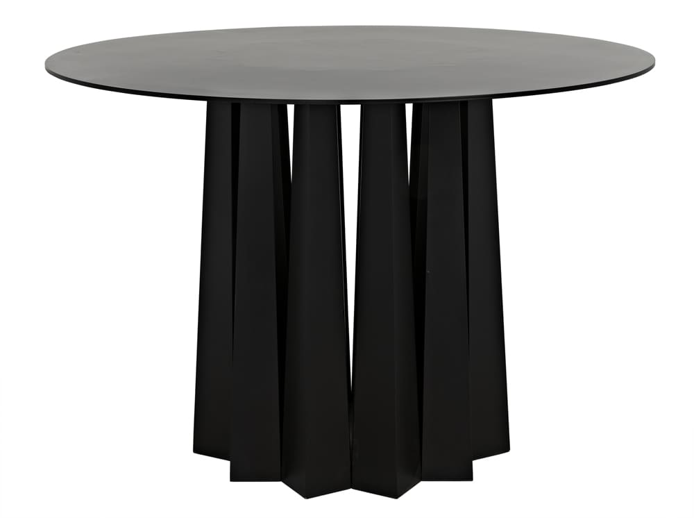 Column Round Dining Table
