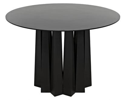 Column Round Dining Table