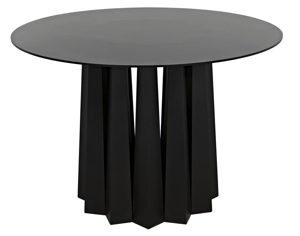 Column Round Dining Table