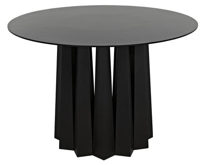 Column Round Dining Table