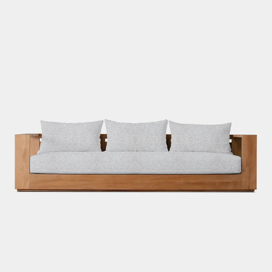 HAYMAN TEAK 3 SEAT SOFA