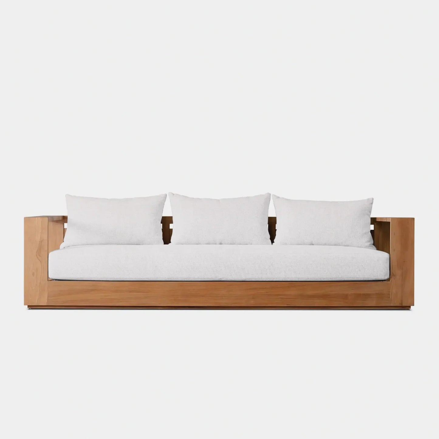 HAYMAN TEAK 3 SEAT SOFA