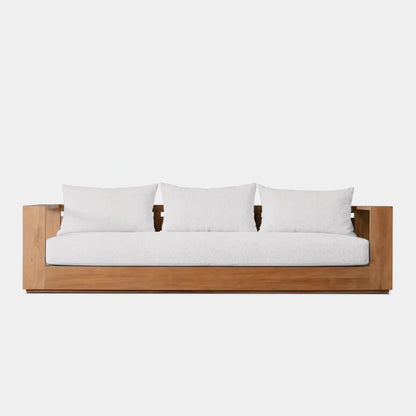 HAYMAN TEAK 3 SEAT SOFA