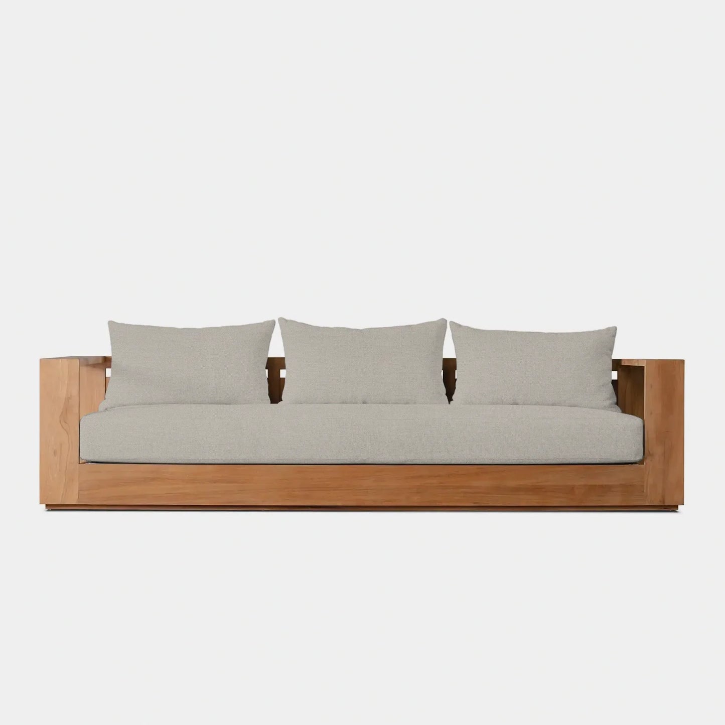 HAYMAN TEAK 3 SEAT SOFA