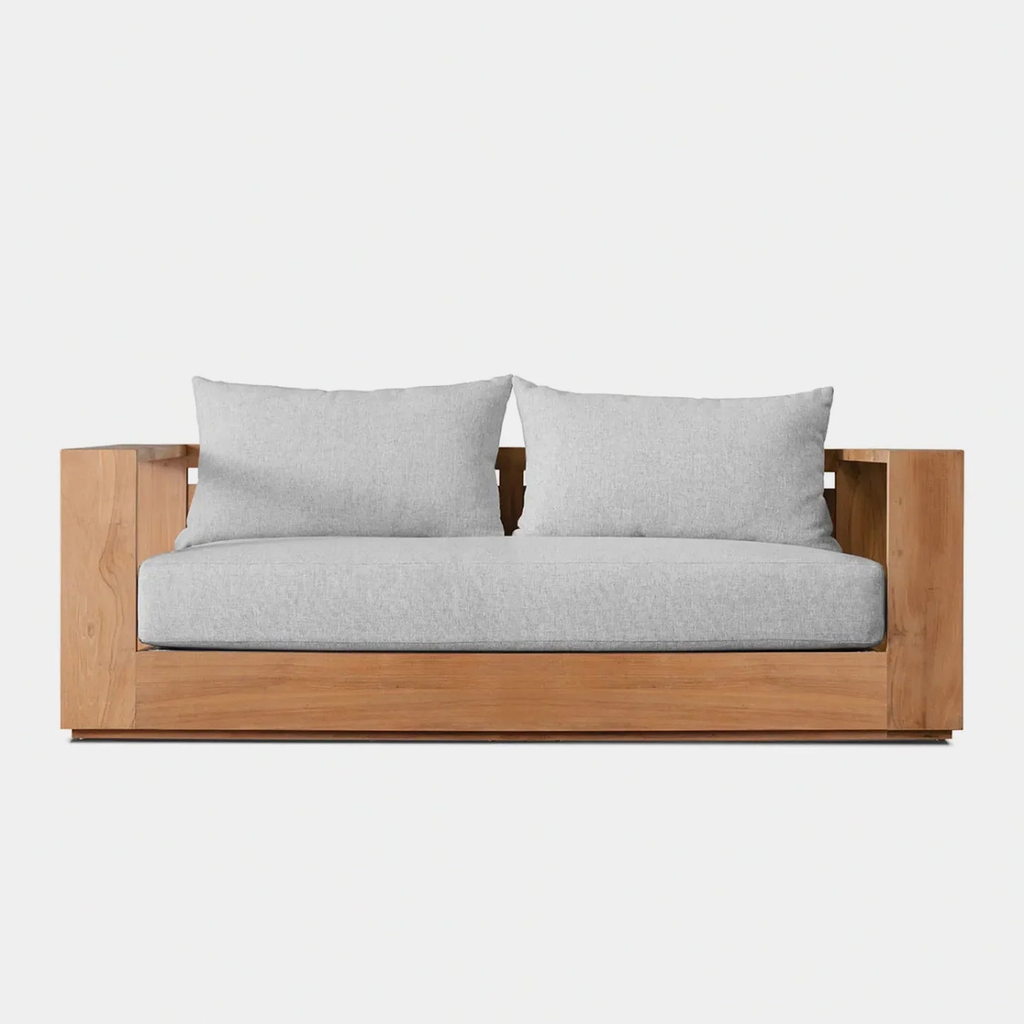 HAYMAN TEAK 2 SEAT SOFA