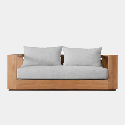 HAYMAN TEAK 2 SEAT SOFA