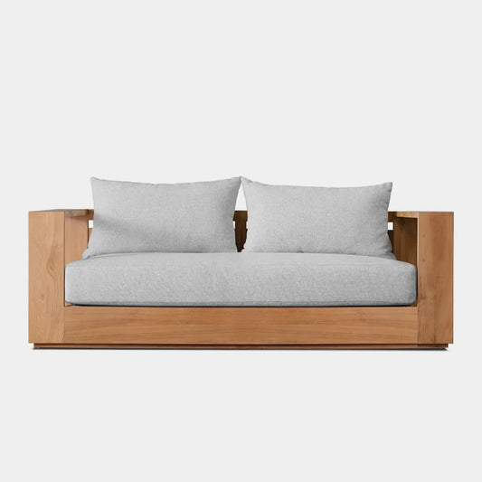 HAYMAN TEAK 2 SEAT SOFA
