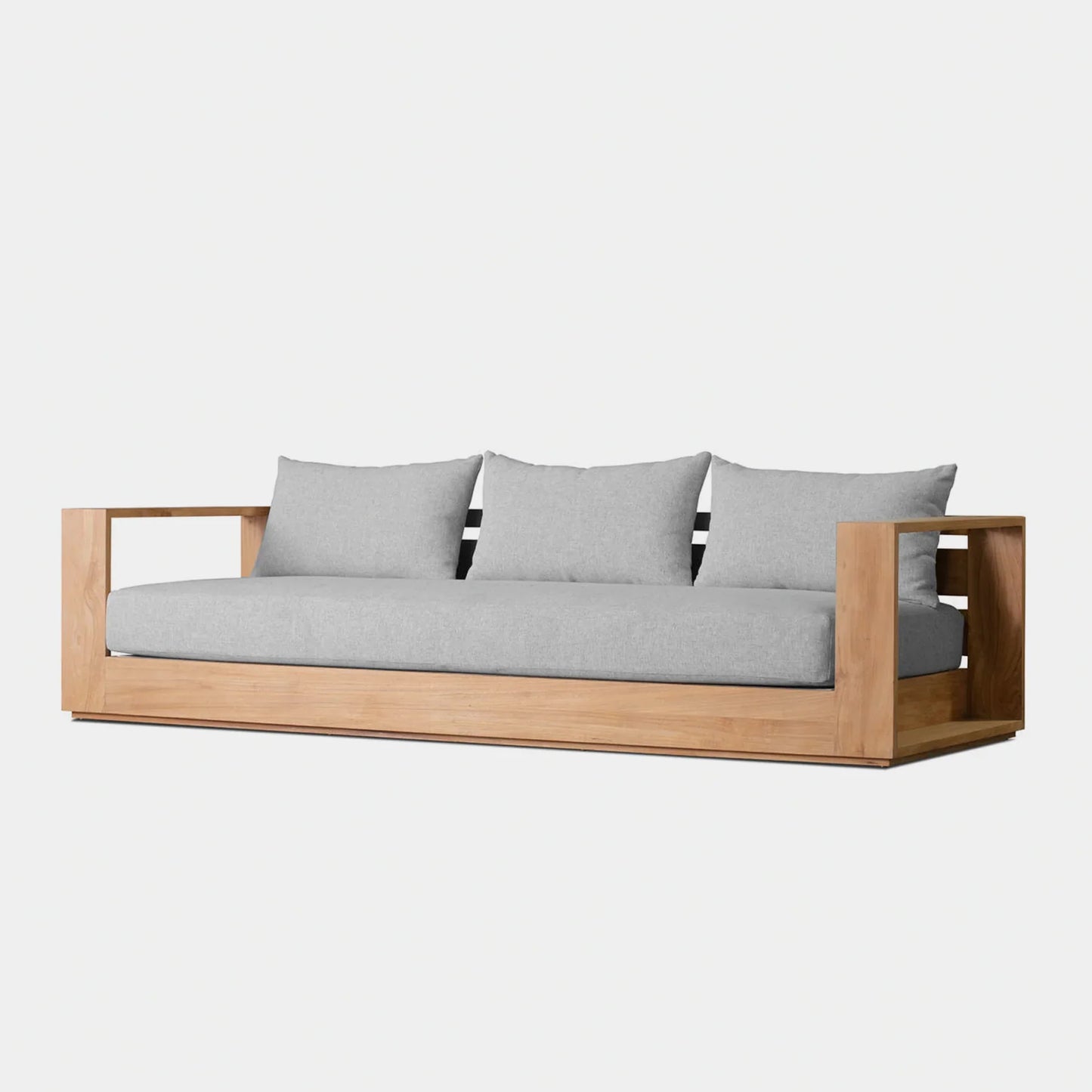 HAYMAN TEAK 3 SEAT SOFA