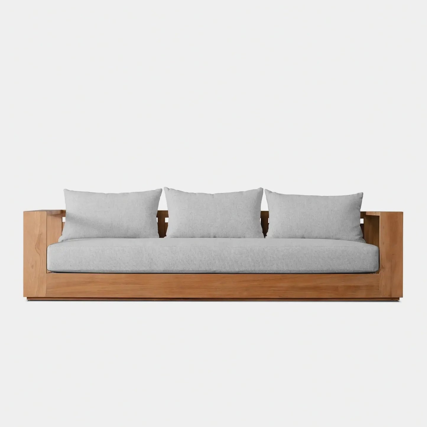HAYMAN TEAK 3 SEAT SOFA