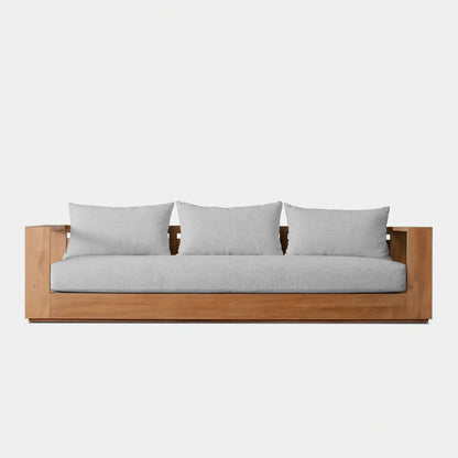 HAYMAN TEAK 3 SEAT SOFA