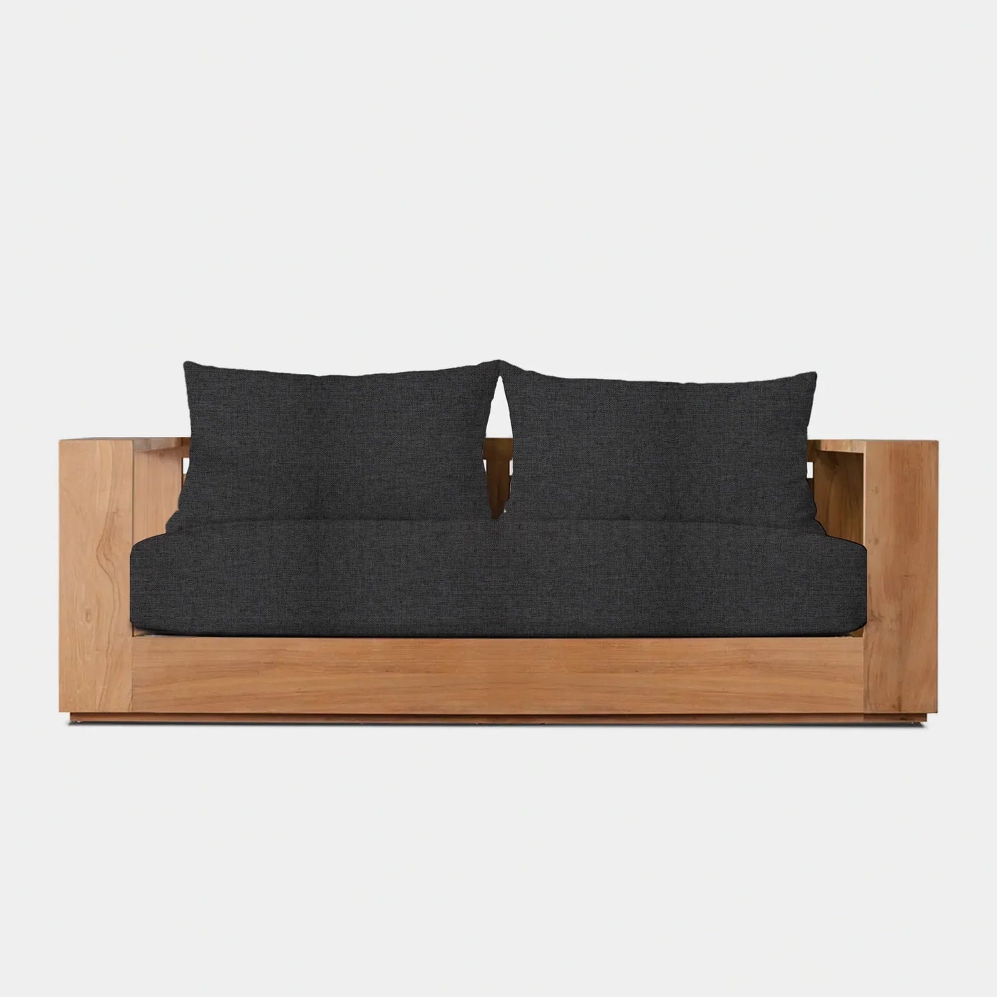 HAYMAN TEAK 2 SEAT SOFA
