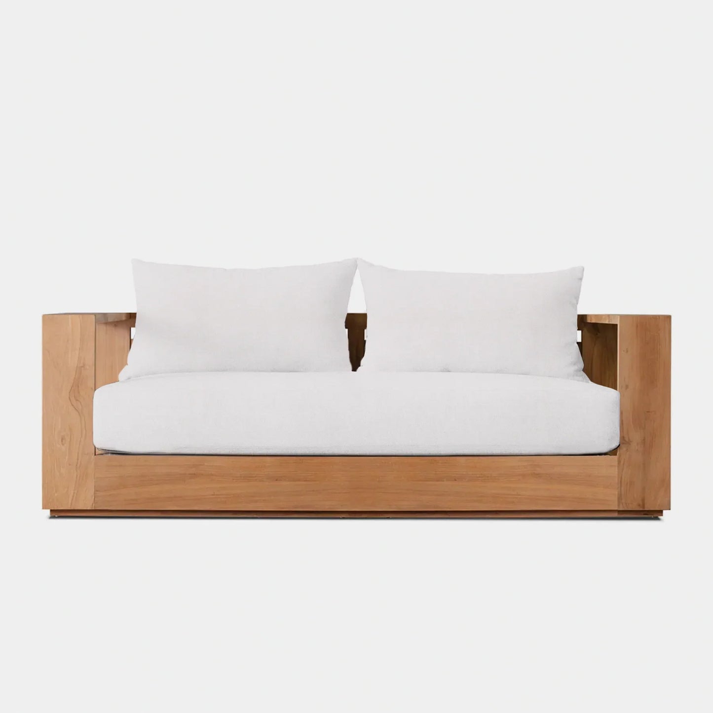 HAYMAN TEAK 2 SEAT SOFA