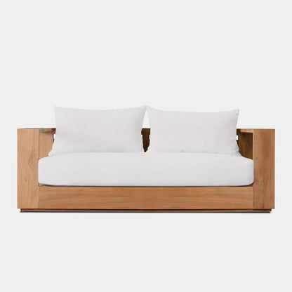 HAYMAN TEAK 2 SEAT SOFA