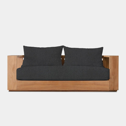 HAYMAN TEAK 2 SEAT SOFA