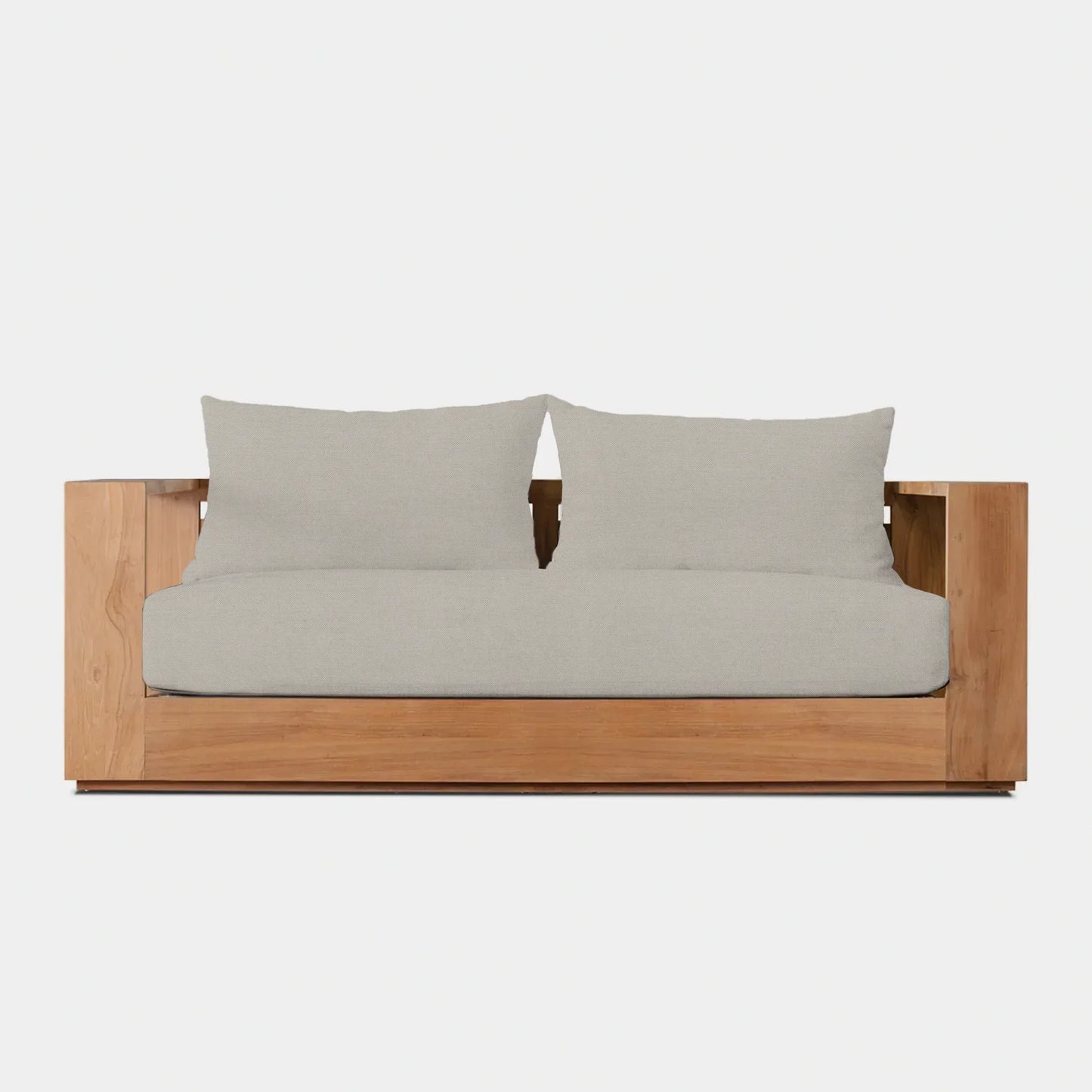 HAYMAN TEAK 2 SEAT SOFA