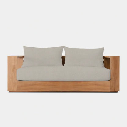 HAYMAN TEAK 2 SEAT SOFA
