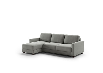 Hampton Queen Size Loveseat Sleeper Sectional