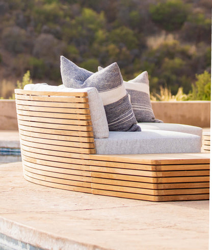 TAHITI 2 SEAT ARMLESS SOFA