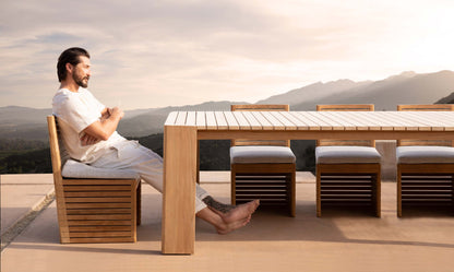 TAHITI ARMLESS DINING CHAIR