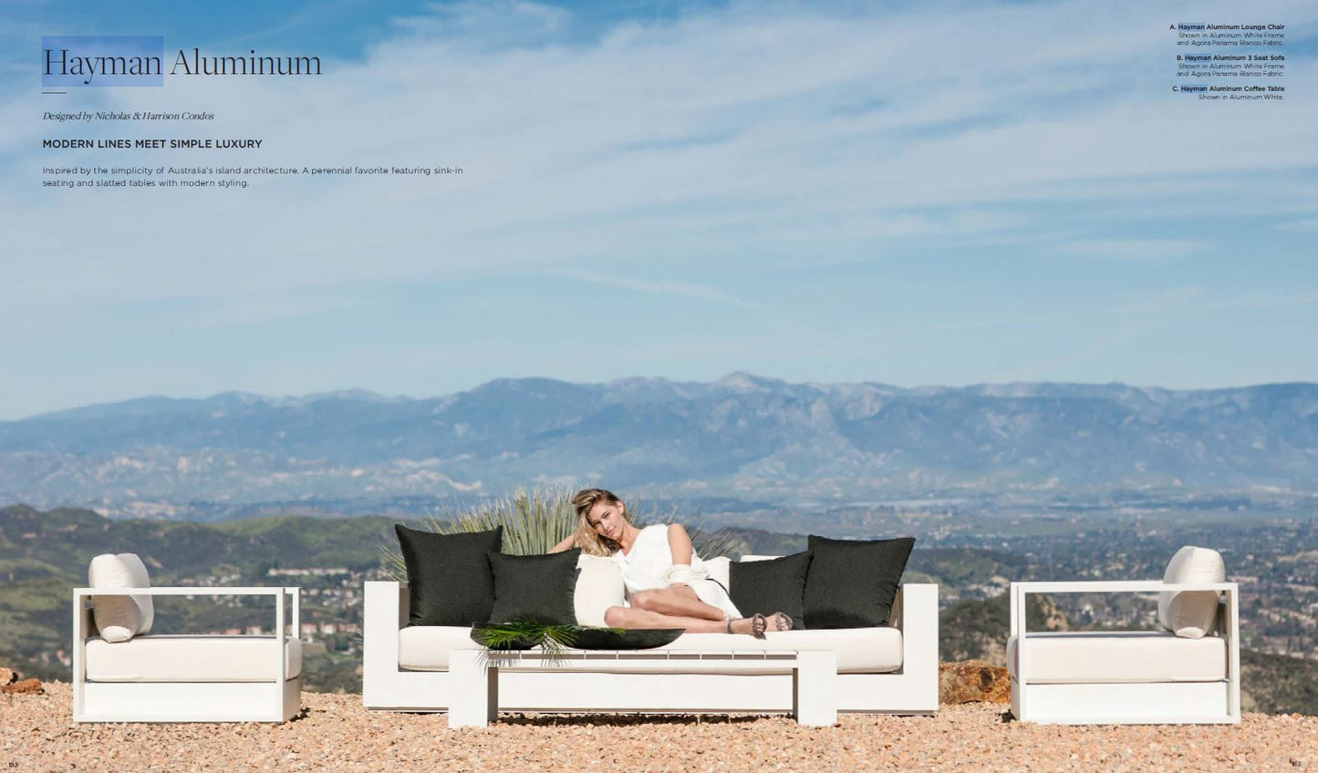 HAYMAN 2 SEAT SOFA