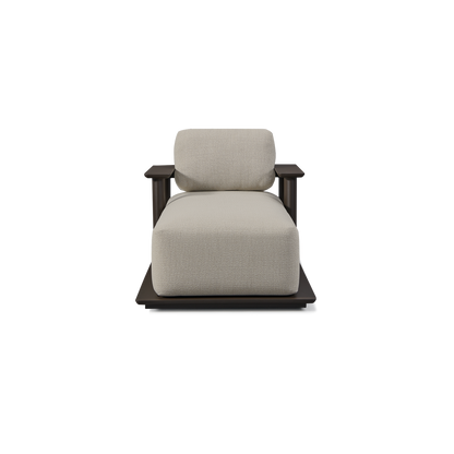 Newport Aluminum Fixed Chaise