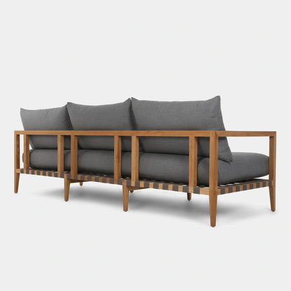 PIER TEAK 3 SEAT SOFA