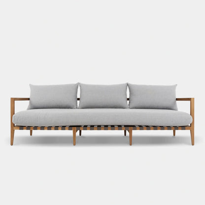 PIER TEAK 3 SEAT SOFA