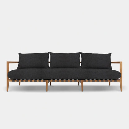 PIER TEAK 3 SEAT SOFA
