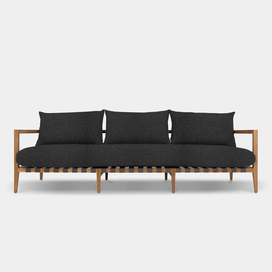 PIER TEAK 3 SEAT SOFA