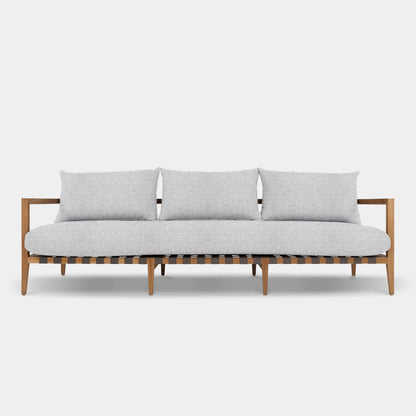 PIER TEAK 3 SEAT SOFA