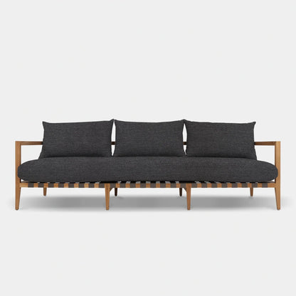 PIER TEAK 3 SEAT SOFA