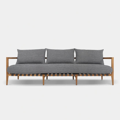 PIER TEAK 3 SEAT SOFA
