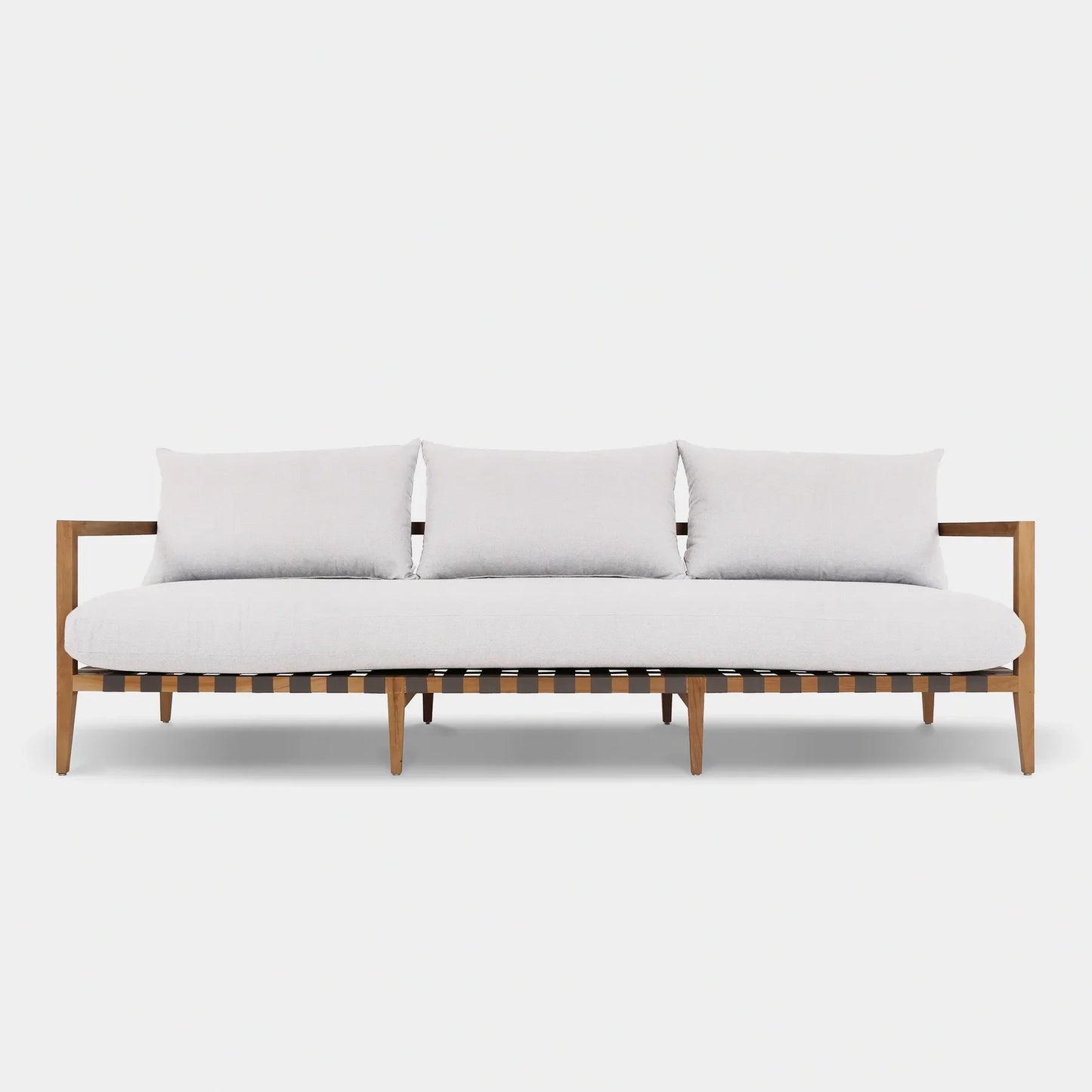 PIER TEAK 3 SEAT SOFA