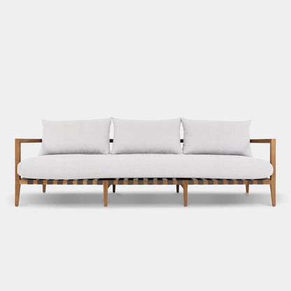 PIER TEAK 3 SEAT SOFA