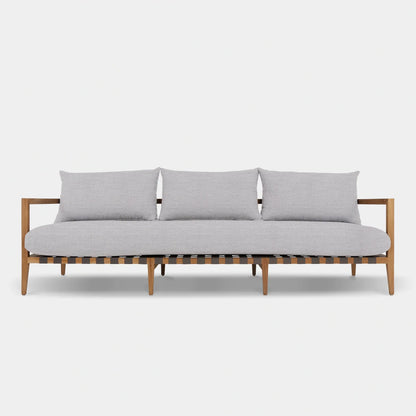 PIER TEAK 3 SEAT SOFA