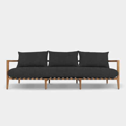 PIER TEAK 3 SEAT SOFA