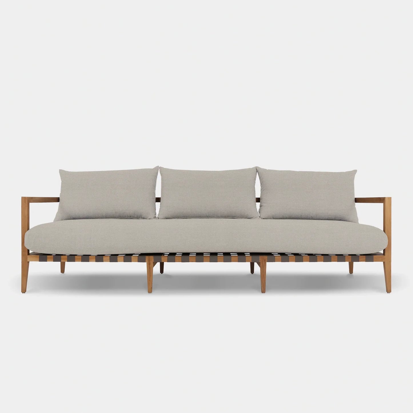 PIER TEAK 3 SEAT SOFA