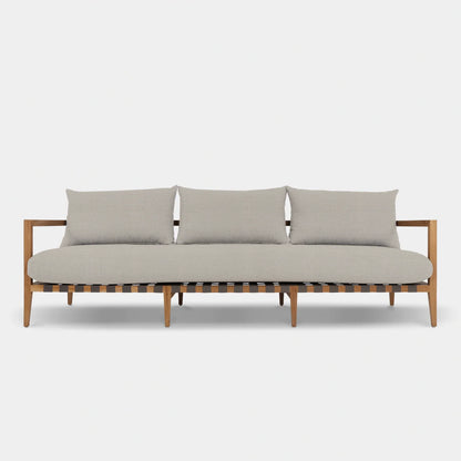 PIER TEAK 3 SEAT SOFA