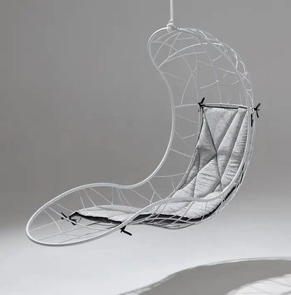 Recliner Hanging Swing Chair in Black