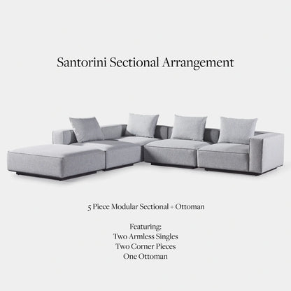 SANTORINI OUTDOOR OTTOMAN