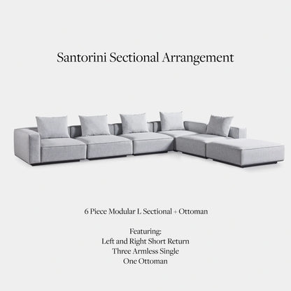 SANTORINI OUTDOOR OTTOMAN